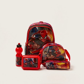 Simba Spider-Man Print 5-Piece Backpack Set