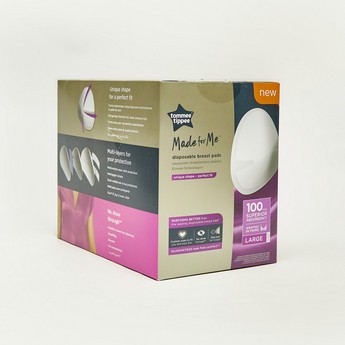 Tommee Tippee Made For Me Large Disposable Breast Pads - Pack of 100