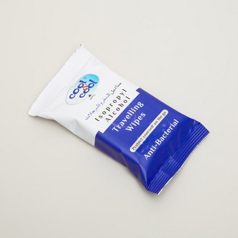 cool & cool Anti-Bacterial Isopropyl Alcohol Travelling Wipes