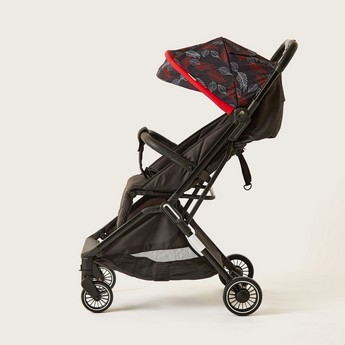 Moon Auto-Fold Stroller - Feather Black