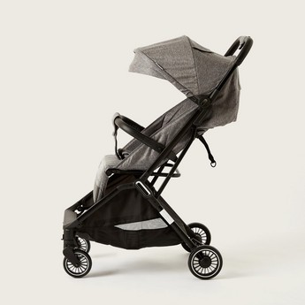 Moon Auto-Fold Stroller - Senior Grey