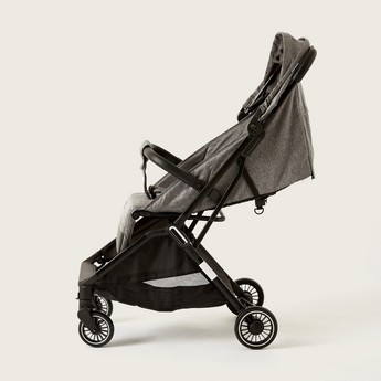 Moon Auto-Fold Stroller - Senior Grey