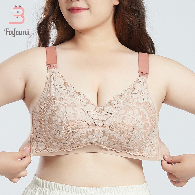 Nursing Bra Plus Size Thin Maternity Bra Latex Breastfeeding Bra For Pregnant Women Wireless Pregnancy Clothes Summer Underwear Silk Fabric,Medium Nature Cups