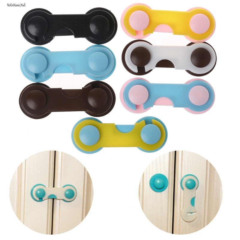 4pcs Baby Wardrobe Cabinet Drawers Baby Safety Protection Plastic Lock