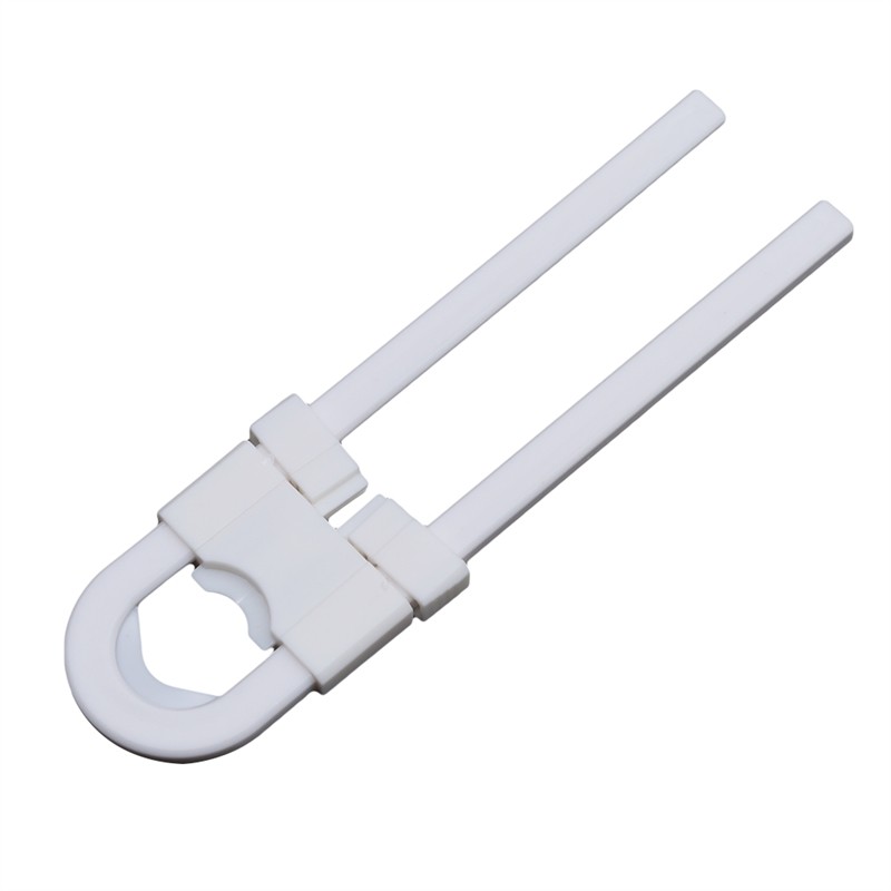 Safety Lock Baby Metal U Shaped Cabinet Door Lock Home Supplies Protection Drawer Door Cabinet Protection Child Safety Lock