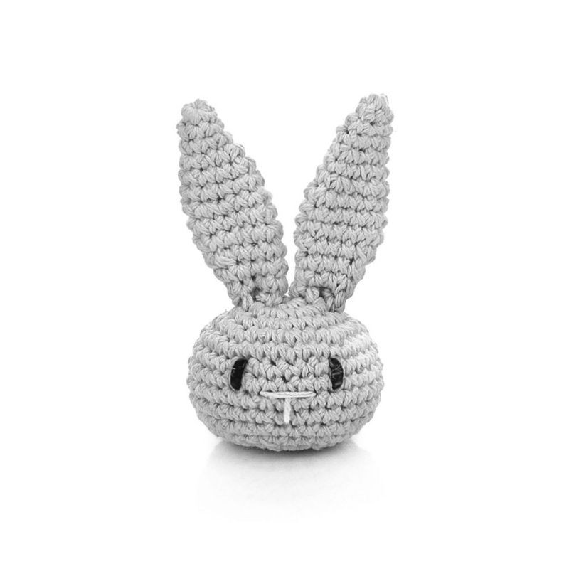 2020 New Handmade Crochet Cotton Rabbit DIY Baby Pacifier Chain Infant Accessories Teether 95AE