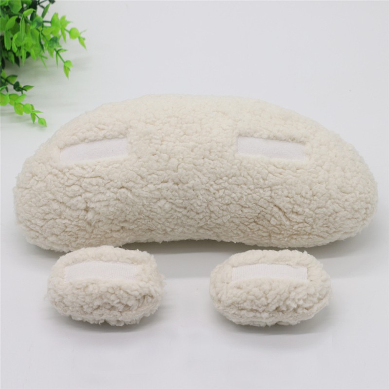 Newborn Baby Photography Props Fleece Pillows Included Baby Photography Equipment Photo Studio Accessories Decorative Stabilizers