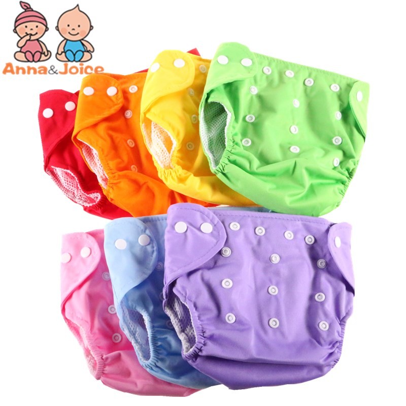 10pcs/lot Summer Kids Infant Reusable Washable Baby Nappy Cover Adjustable Cloth Diaper