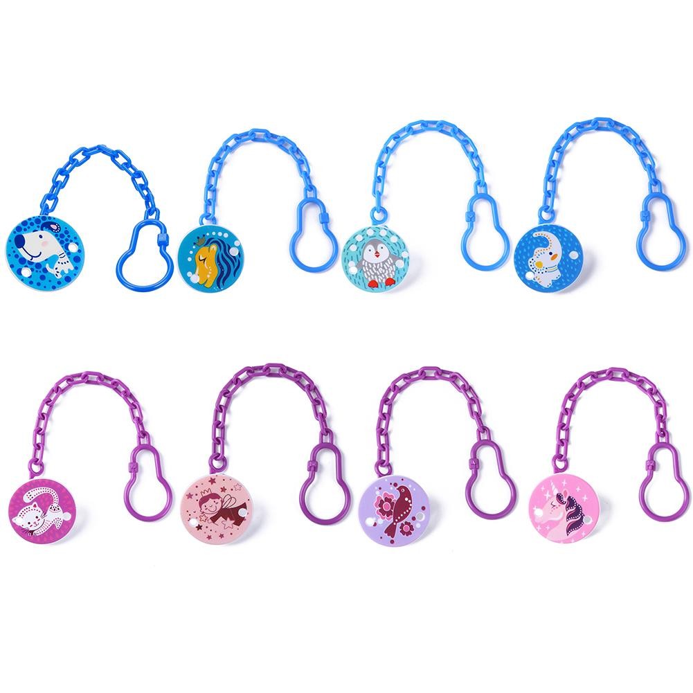 Toddlers Pacifier Clips Baby Pacifier Clip Pacifier Chain Dummy Clip Nipple Holder Nipple