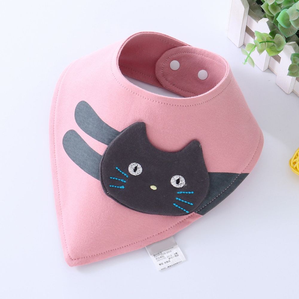 Baby Bibs Cartoon Animal Cotton Burp Cloths Waterproof Baby Feeding Bib Saliva Triangle Towel Infant Newborn Kids Stuff