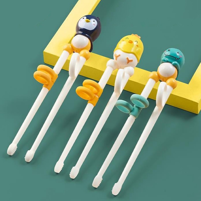 Baby Training Chopsticks For Kids Cartoon Kids Chopsticks Kids Chopsticks Non-slip Kids Tableware Kids Chopping Sticks