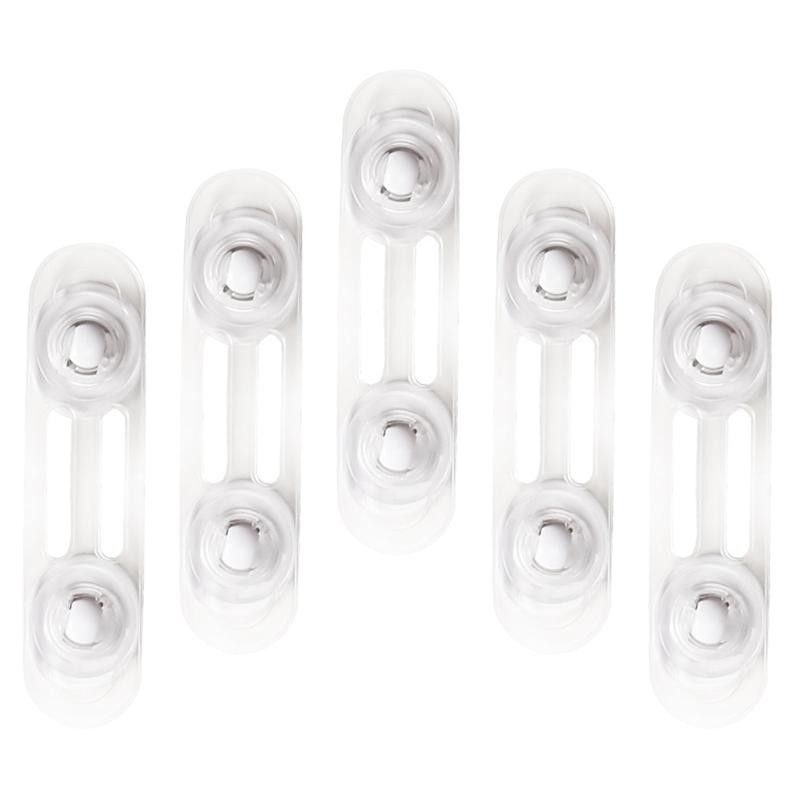 5pcs Childproof Self Adhesive Cabinet Lock Drawer Latch Child Safety Lock Width