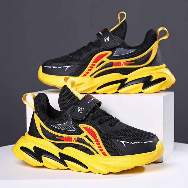 Kids Sneakers 2022 Spring New Boys Breathable Mesh Casual Sneakers Children Lightweight Running Shoes Girls Tenis Outdoor