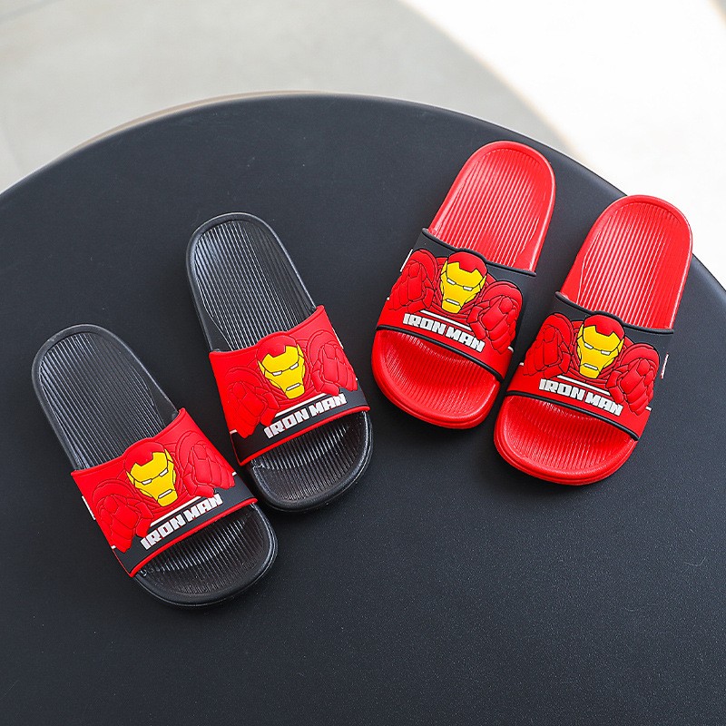 Disney children's slippers cartoon non-slip home bath boys indoor and outdoor wear summer beach shoes