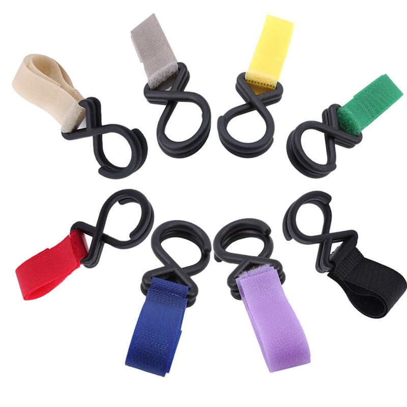 Muticolor High Quality Comfortable Plastic Baby Stroller Stroller Accessories Baby Stroller 2 Hooks Car Hanging Holder