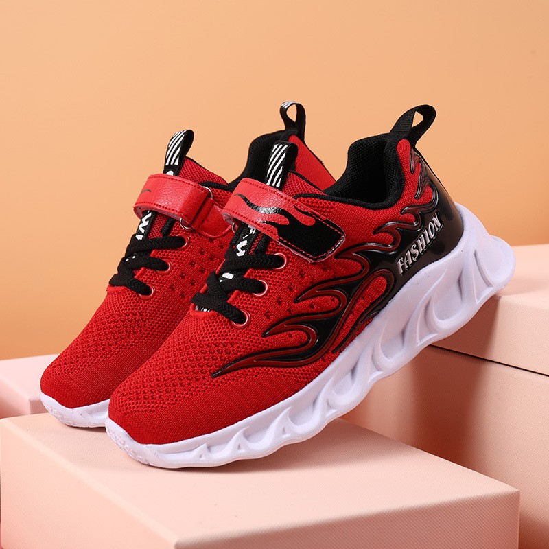 Summer Fashion Children's Outdoor Sneakers Boys Running Walking Shoes Breathable Soft Sole Casual Light Sneakers Shoes