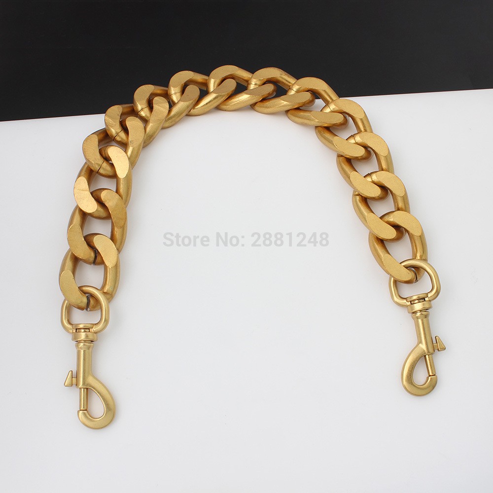 25mm aluminum chain lightweight design super fire mini coin purse chain thick belt crossbody bag underarm accessories