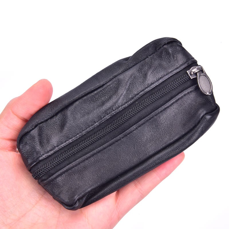 Mini Zipper Soft Purses Key Bags Unisex Coin Purse Gift For Money Pocket Thin Wallets Ring Pouch Card Purse Small Change Bag