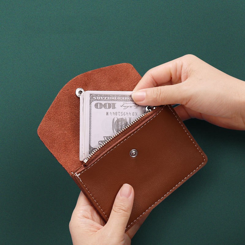 Card Holder Money Bag Multi Card Slot Business Card Holder Small Leather Card Case Card Holder Coin Purse