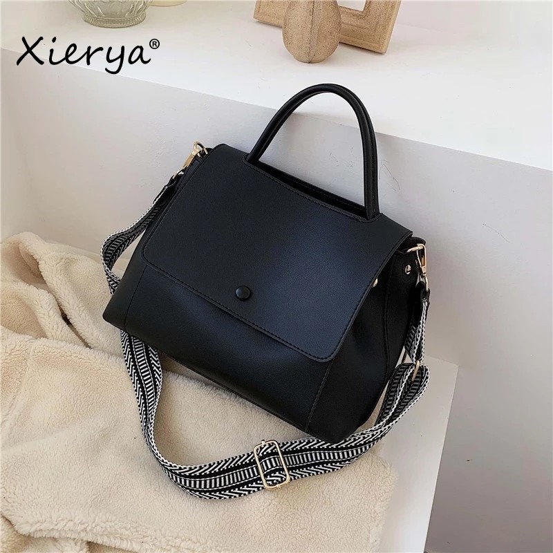 Women Shoulder Bag Fashion Leather Crossbody Bag For Women Solid Color Shoulder Messenger Bags Lady Chain Travel Small Handbag