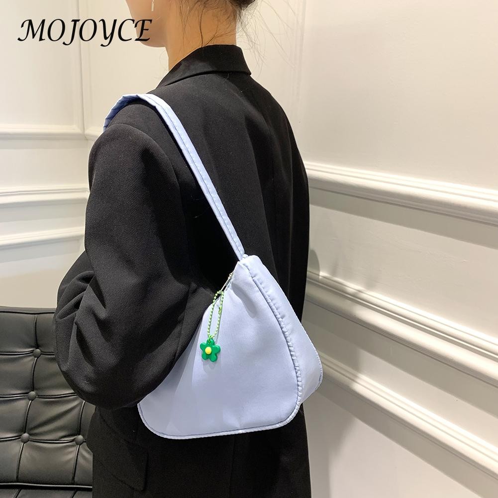 Women Bag Purse Pure Color Underarm Bags Female Casual Handbag Luxury Designer Female Bag Retro Casual Bags For Women