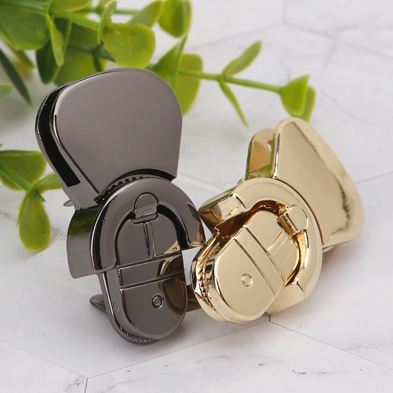 Women Metal Padlock DIY Handbag Shoulder Bag Purse Hardware Accessories