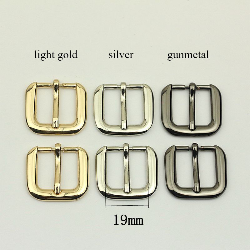 50pcs 12/16/19/25mm Metal Pin Bag Buckle Belt Adjustment Clasp DIY Luggage Strap Pin Hook Shoes Belt Buckles Accessory