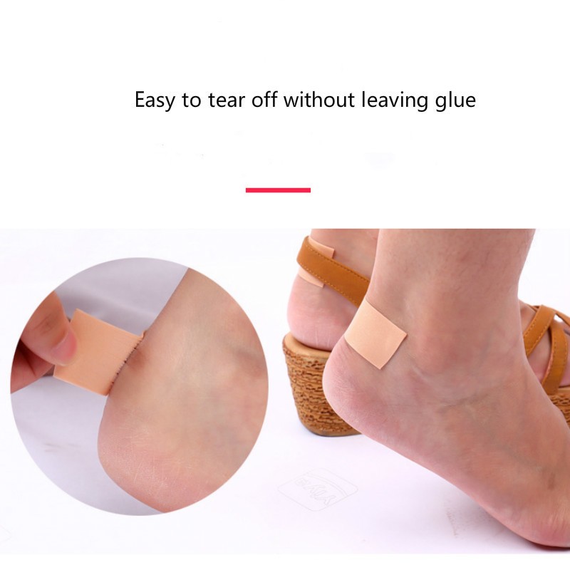 1pc Gel Heel Sticker Soft Hydrocolloid Adhesive Gel Blister Plaster Anti-wear Heel Sticker Pedicure Patch