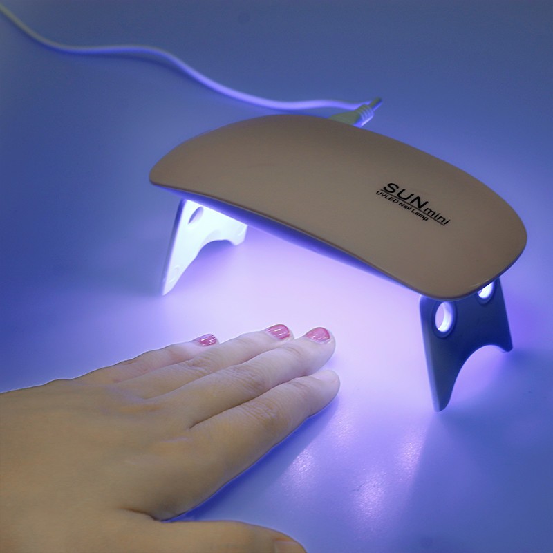 Nail Drying Machine 6W Mini UV LED Lamp Portable USB Cable Home Use Mini Nail Drying Lamp UV Gel Nail Art Manicure Tools