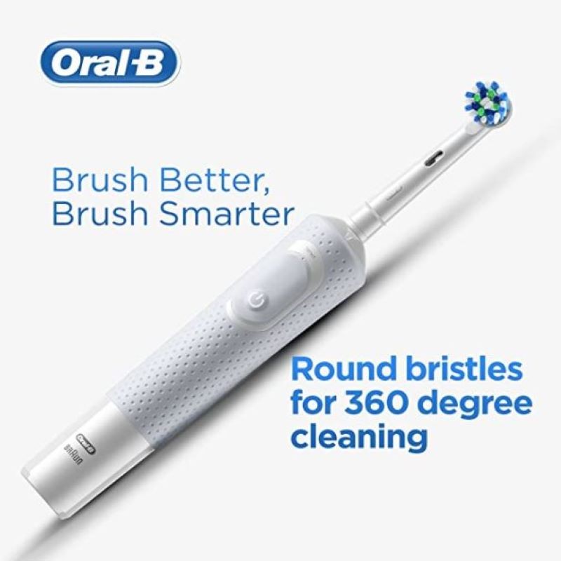 Original Oral-B Vitality 100 Rechargeable Electric Rotating Toothbrush 3in1 Charging Station Handle Ultrathin Brush Head