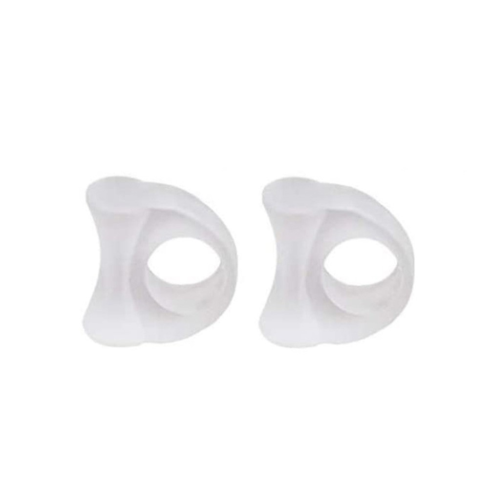 2pcs Toe Separator Insoles Separation Ring Hallux Valgus Correction Pad Feet Care Thumb Orthotics Foot Care Tools