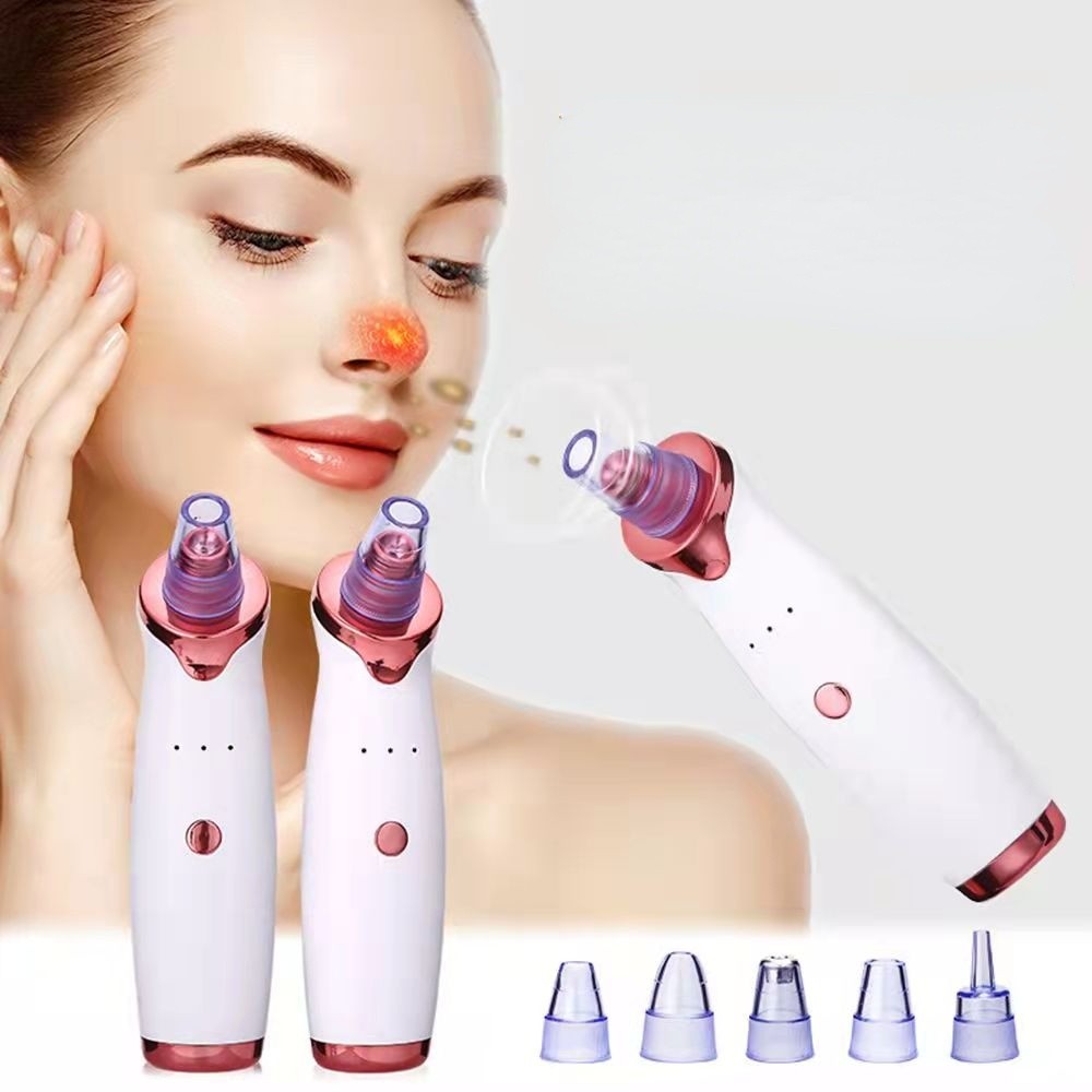 Face Blackhead Remover Electric Pore Cleaner Face Nose Cleaner Deep T Area Pore Acne Pimple Removal Vacuum Suction