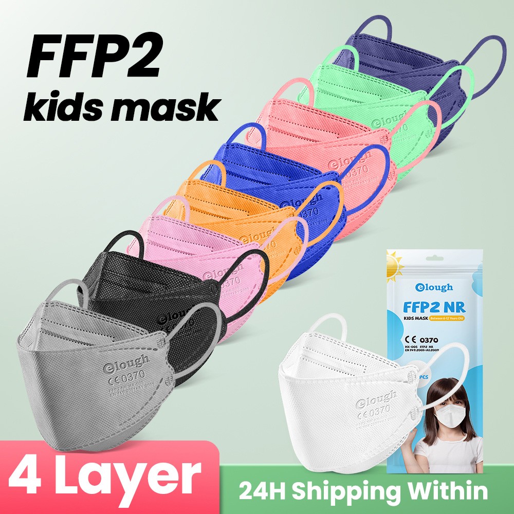 CE FFP2 certified mascarillas fpp2 ninos children masks ffp2 approved mask Spain kids KN95 mask ffp2mask child protective mask