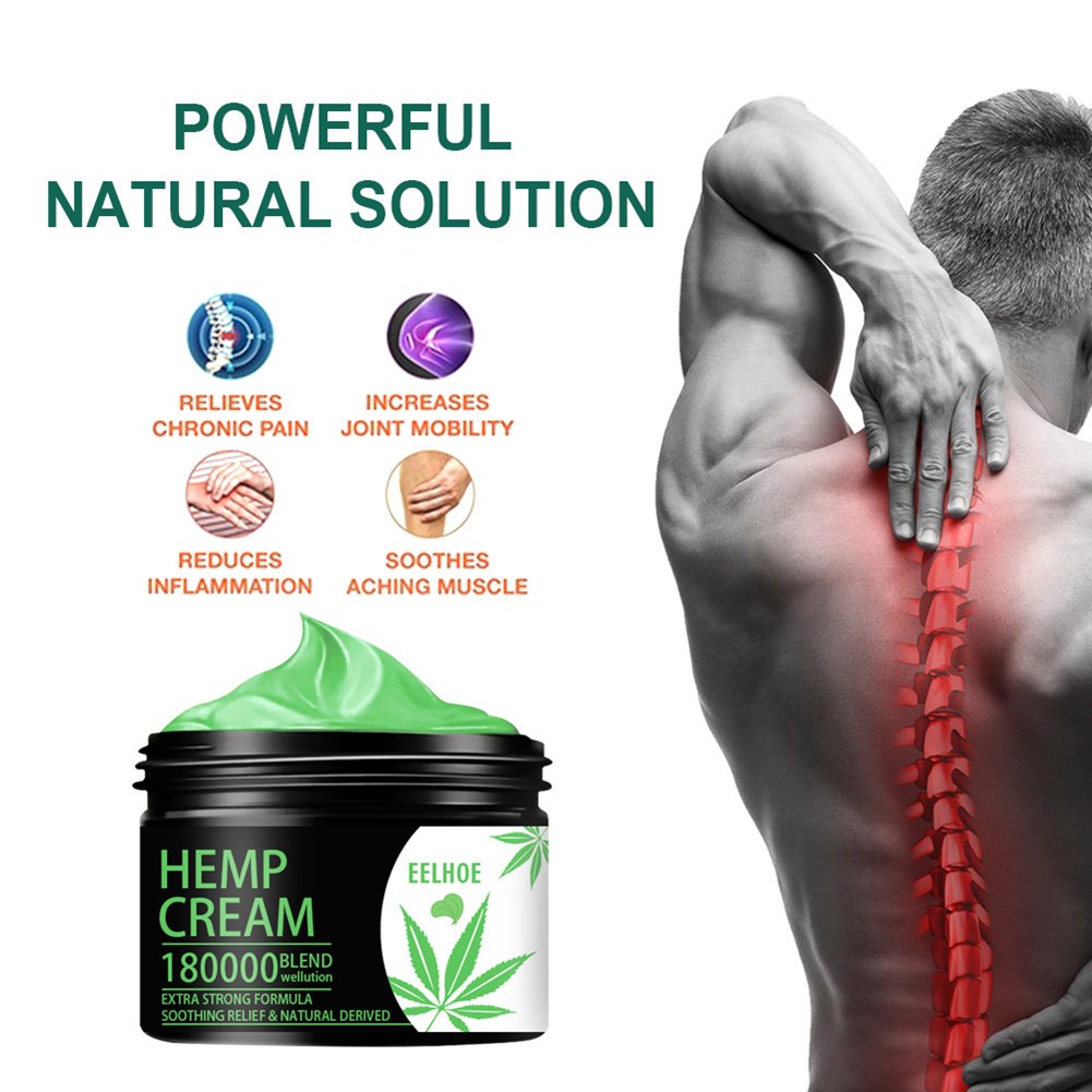 10g/20g/30g/50g Hemp Balm Ointment Rheumatism Arthritis Relieve Muscle Pain Neck Shoulder Body Aches Hemp Cream