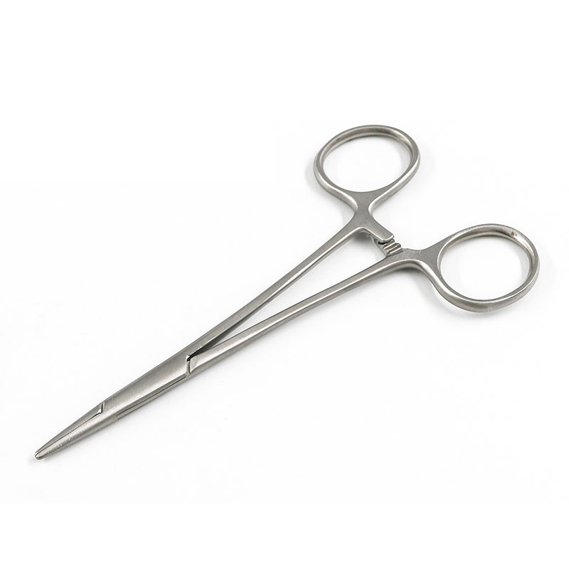 Stainless steel needle holder thick and thin double eyelid needle 12.5cm surgical needle holder