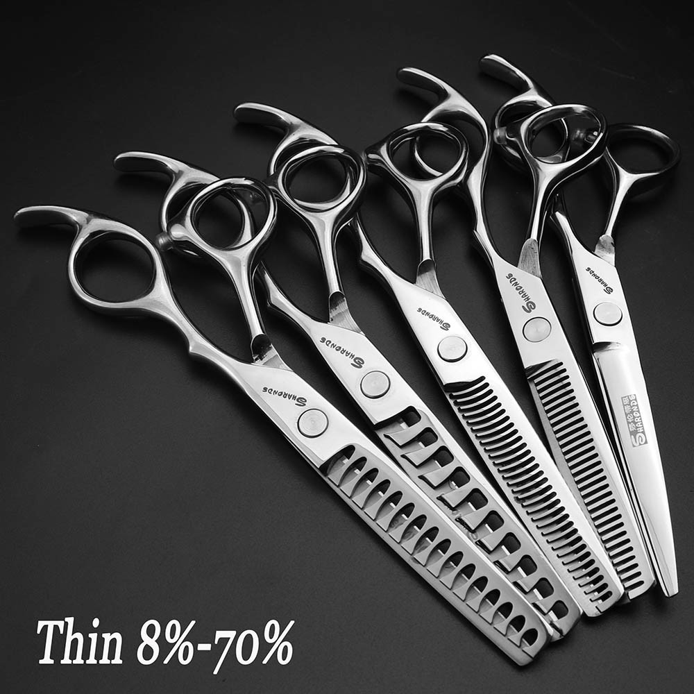 5.5/6/6.5/7/7.5 inch scissors Japan professional hairdressing scissors barber scissors set hair cutting shears thinning clippers