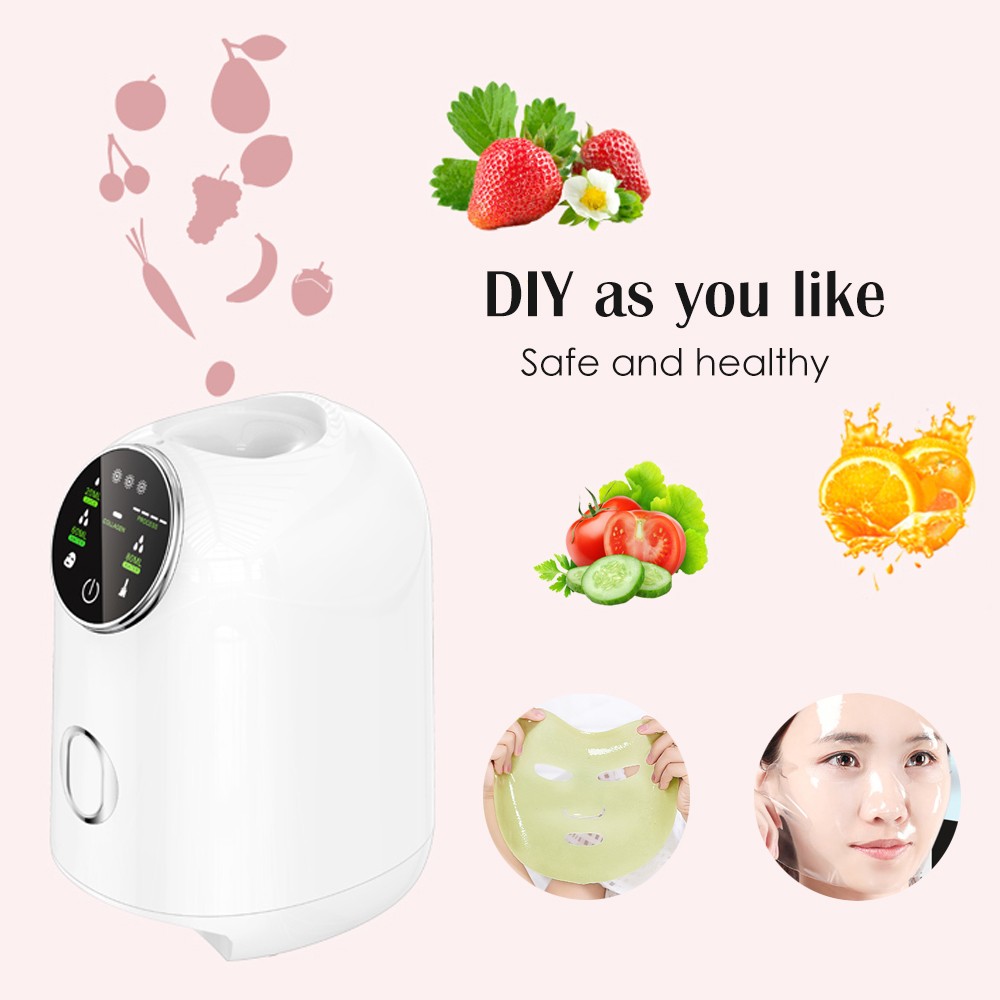 DIY Face Mask Maker Machine Automatic Fruit Vegetable Collagen Mask For Pregnant Women Moisturizing Anti Aging Beauty Skin Care Tool