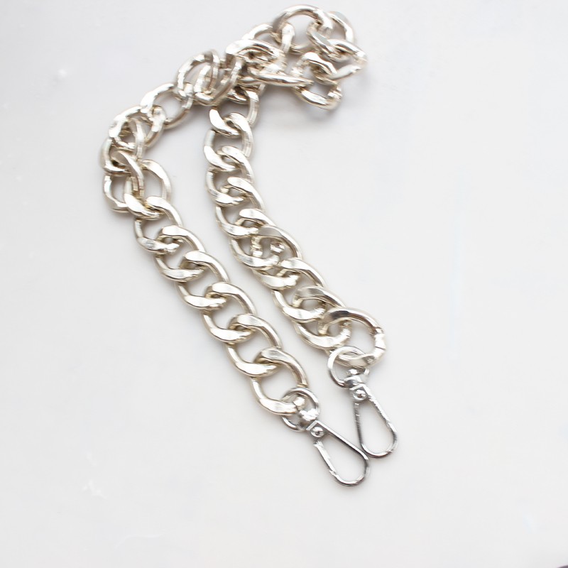 30/60/100cm Resin Replacement Chain Detachable Parts Gold Strap Women Shoulder Handle Square Chain Woman Bag Accessories