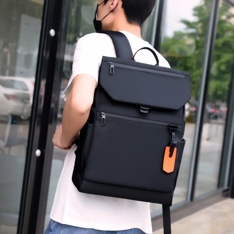 High Quality Waterproof Men's 15 Inches Laptop Backpack Fashion Urban Man Backpack USB Charging Business Travel Backpack Unisex