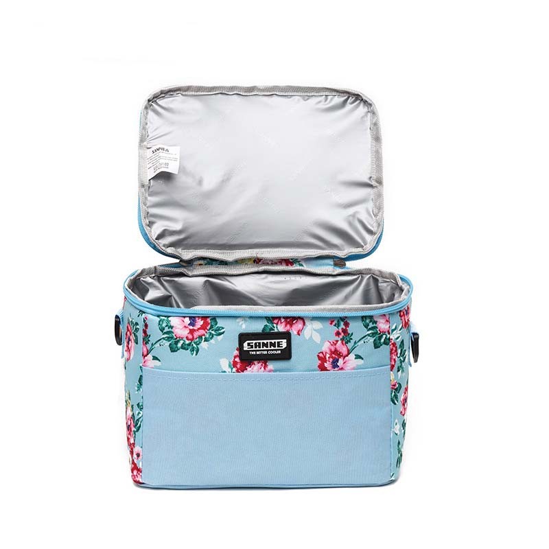 Oxford Hot Cooler Lunch Bag Female Printed Insulated Men Thermal Food Picnic Handbag Portable Lunch Box Shoulder Tote