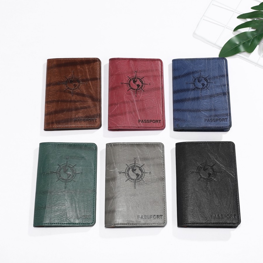 Zoukane New Passport Cover Card Holder Women Men Travel Credit Card Holder Travel ID & Document Passport Holder CH07