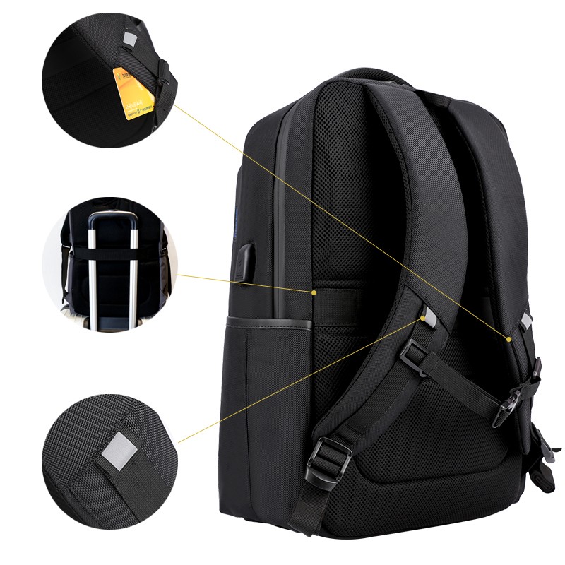 New arrivals men's backpack for 15.6 inch laptop backpack large capacity casual style bags water repellent school backpack