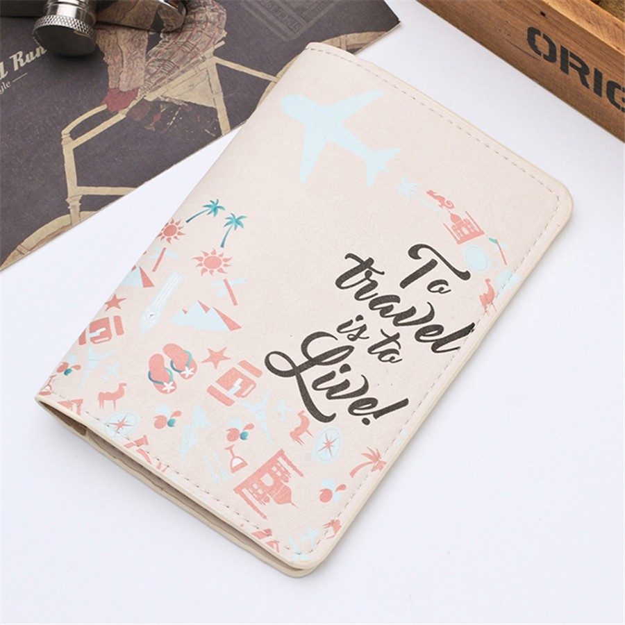 Zoukane New Passport Cover Card Bag Case Women Men Travel Credit Card Holder Travel ID and Document Passport Holder CH02A