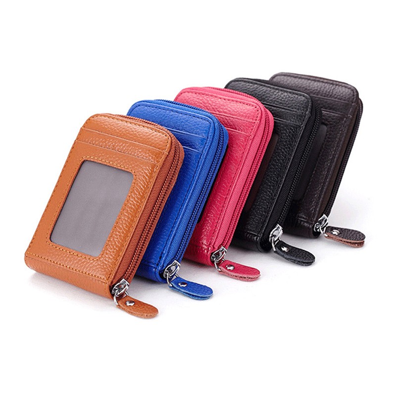 Travel Trip Bank Card Organizer Passport Wallet ID Card Holder Ticket Credit Card Case Zipper