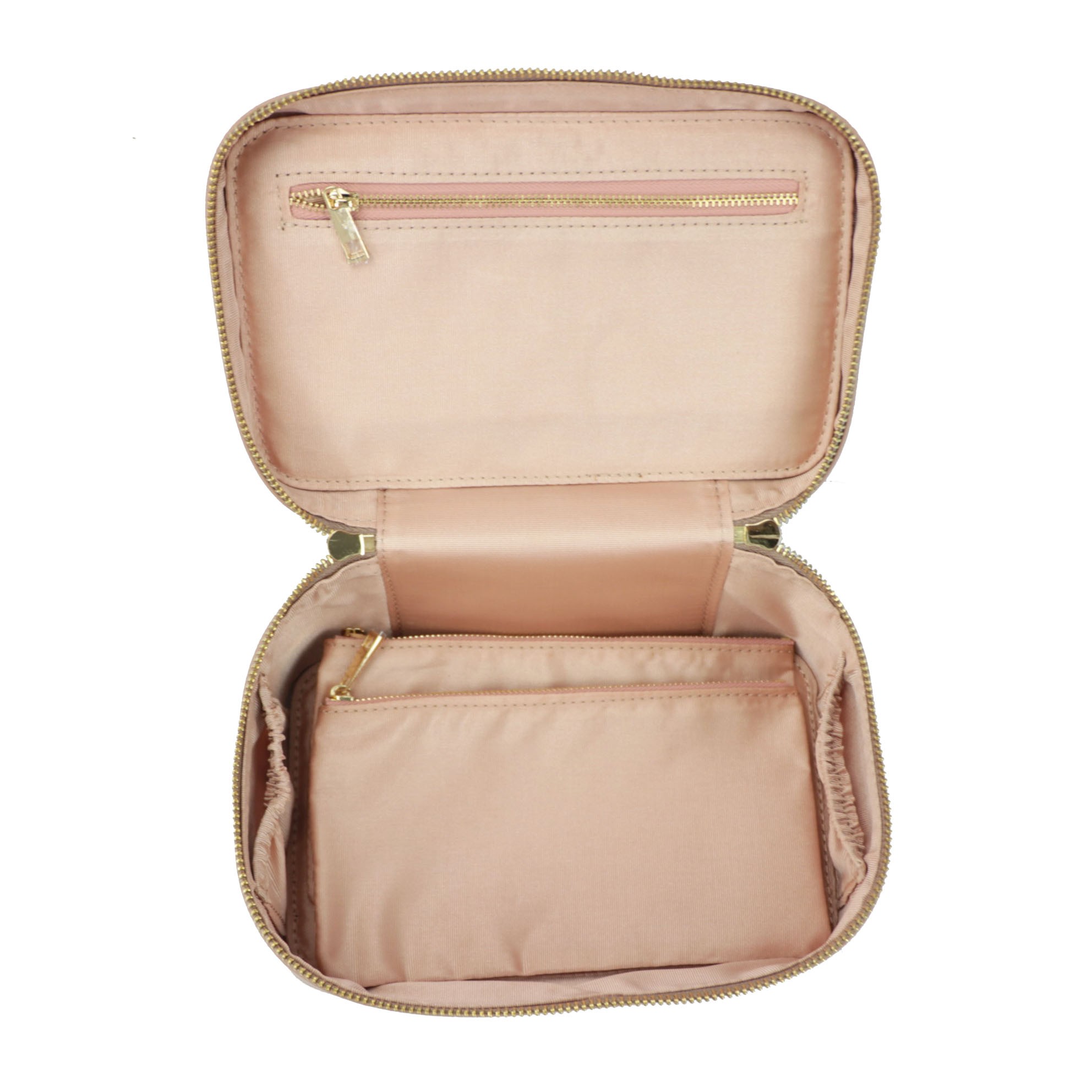 Ladies Saffiano Split Leather Travel Toiletry Bag Portable Hanging Makeup Organizer Box Toiletry Kit for Men Cosmetic Bag for Women