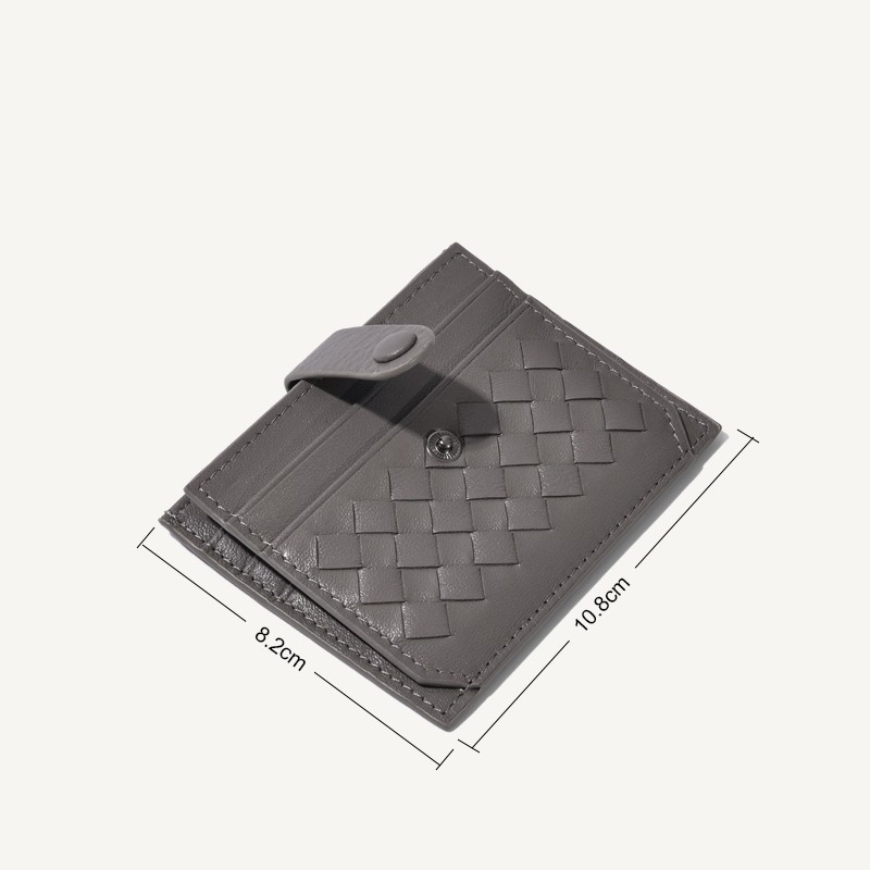 Ladies Genuine Leather Card Holder Large Capacity Multiple Card Slot Sheepskin Ultra-thin Coin Purse Luxury Brand Design 2021 New