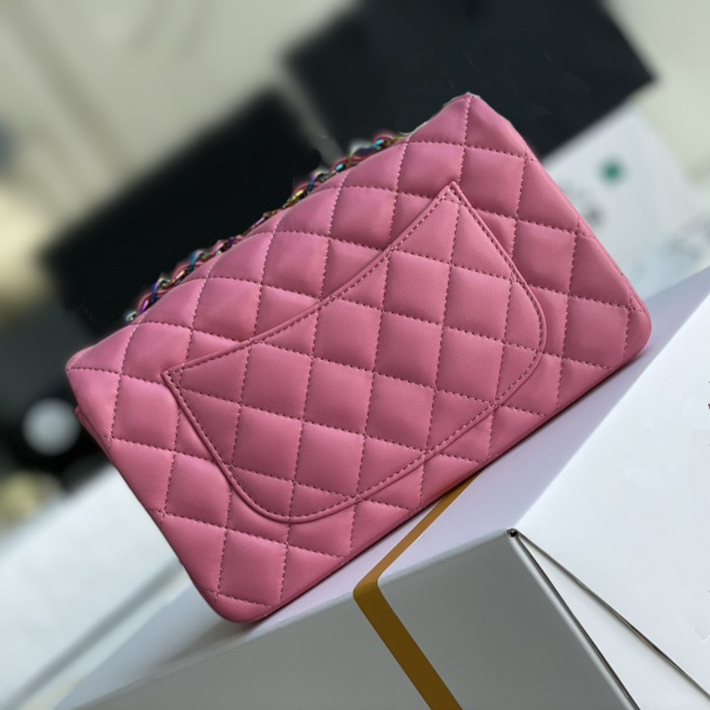 bags for women 2021 new luxury shoulder bags high quality sheepskin ladies handbag chain small square face bag free shipping