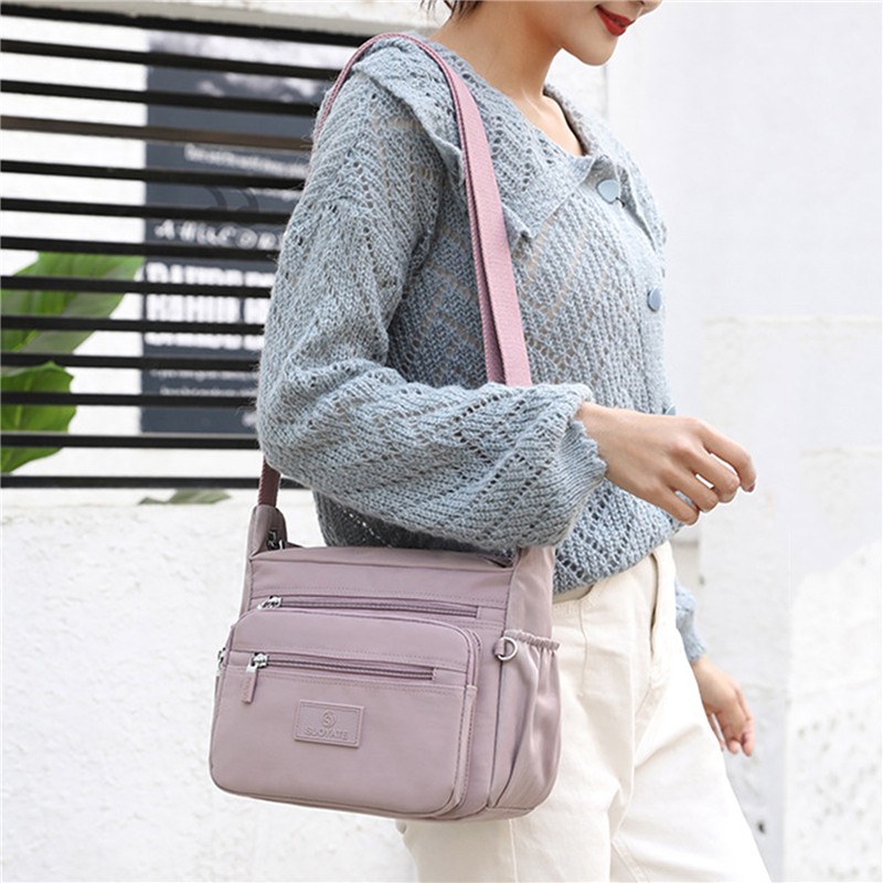 Fashion Nylon Messenger Bag Women's Shoulder Bag Handbag Large Capacity Small Purses & Handbags Women Phone Bag Crossbody Bag