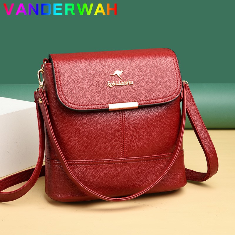 High Quality PU Leather Luxury Handbag Women Bags Designer Fashion Shoulder Crossbody Bags For Women Ladies Purses And Handbags