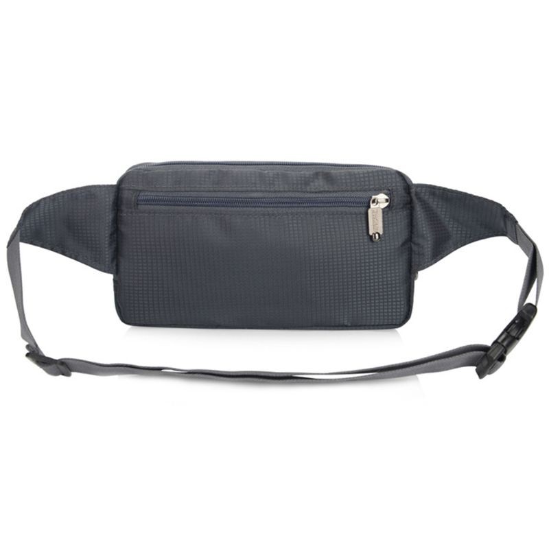 New Fashion Men's Nylon Belt Bum Waist Phone Pouch Fanny Pack Male Multifunctional Casual Crossbody Shoulder Sports Zip Chest Bag